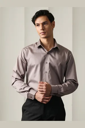 Beyours Classic Spread Collar Cotton Casual Shirt