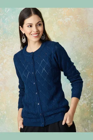 Lifestyle Women Round Neck Cardigan