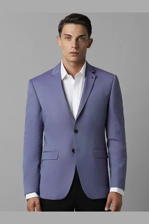 Louis Philippe Slim Fit Single Breasted Blazer
