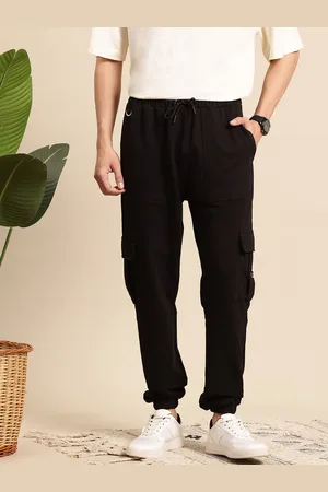Mast & Harbour Men Relaxed Fit Cargo Style Joggers