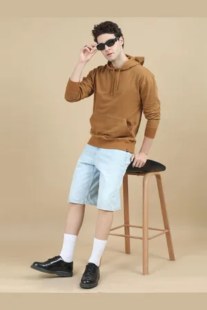 Bushirt Men Hooded Pullover Sweatshirt
