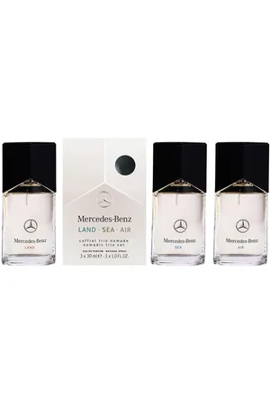 Mercedes Benz Men Set Of 3 Air, Land & Sea Multiline Nomade Eau De Parfume - 30 ml Each