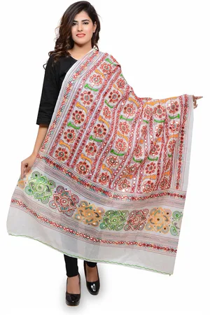 Banjara Embroidered Dupatta with Thread Work