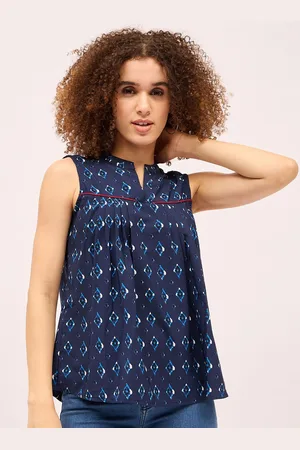 Mayra Women Geometric Printed A-Line Top