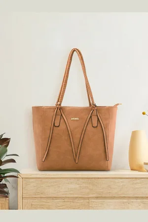 Fastrack Women Brown Tote Bag