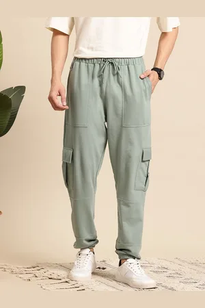 Mast & Harbour Men Relaxed Fit Cargo Style Joggers