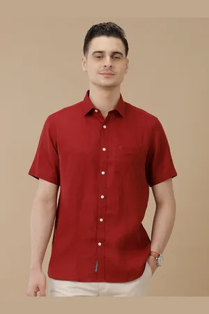 Linen Club Men Contemporary Slim Fit Opaque Casual Shirt