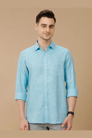 Linen Club Men Contemporary Slim Fit Opaque Casual Shirt