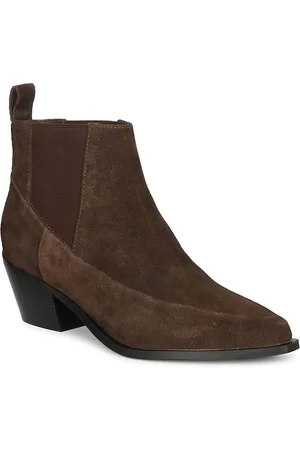 SAINT G. Women Casual Block-Heeled Chelsea Boots