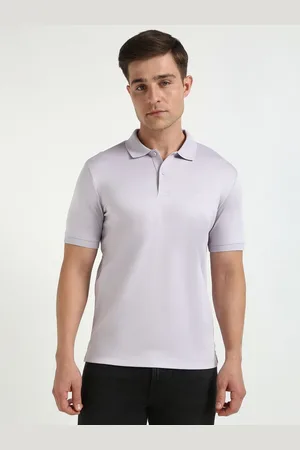 Calvin Klein Men Polo Collar Pockets Slim Fit T-shirt