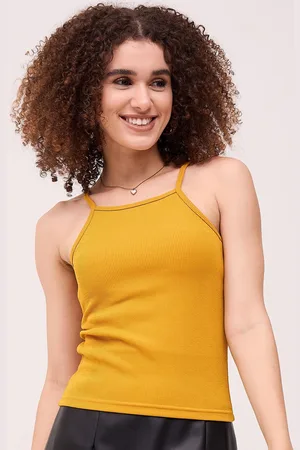 Mayra Women Shoulder Straps Sleeveless Top