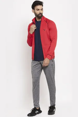 Invincible Men Contrast Line Jacket