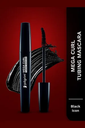 Pilgrim Mega Curl Tubing Smudge Proof Mascara 5ml - Black Icon 01