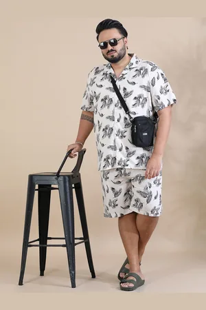 Bushirt Printed Short Sleeves Shirt & Shorts