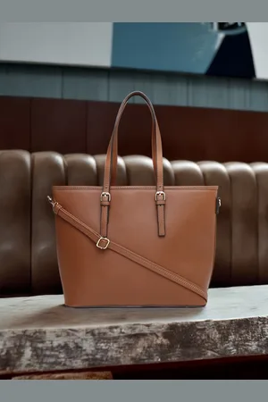Mast & Harbour Brown Tote Bag