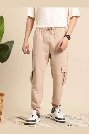 Mast & Harbour Men Relaxed Fit Cargo Style Joggers