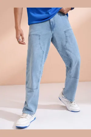Highlander Men Straight Fit Heavy Fade Jeans