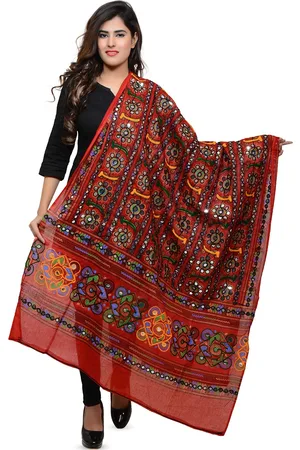 Banjara Embroidered Dupatta with Thread Work