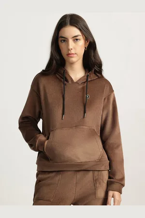 ICONIC Women Hooded Long Sleeves Sweatshirt