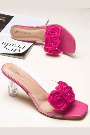 TRY ME Women Open Toe Stiletto Heel Sandals
