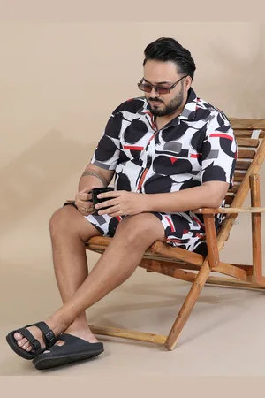 Bushirt Printed Short Sleeves Shirt & Shorts
