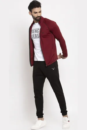 Invincible Men Contrast Line Jacket