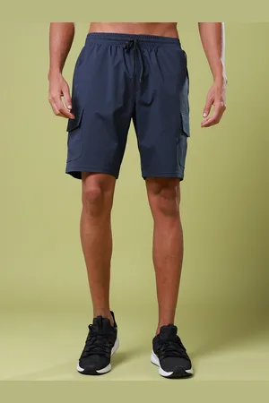 TECHNOSPORT Men Mid Rise Training or Gym Sports Shorts