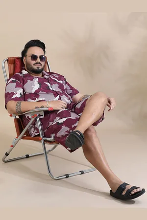Bushirt Printed Short Sleeves Shirt & Shorts