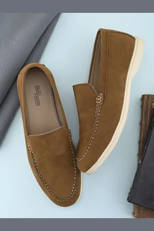 HERE&NOW Men Colourblocked Loafers