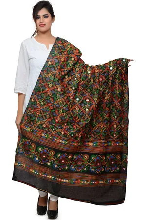 Banjara Embroidered Dupatta with Thread Work