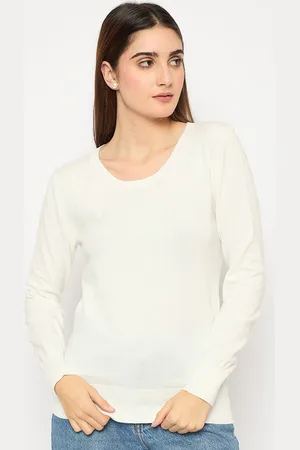 MADAME Women Cotton Long Sleeves Pullover