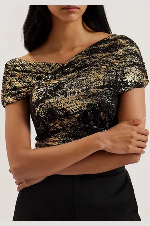 Ted Baker Embellished Print Top