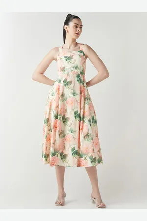 Bewakoof Floral Print Fit & Flare Dress