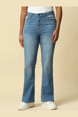 Allen Solly Cotton Relaxed Fit Light Fade Jeans