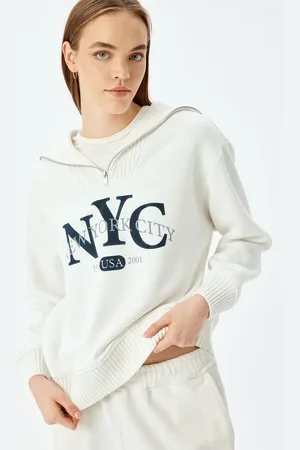 Koton Women Printed Sweatshirt