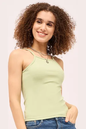 Mayra Women Sleeveless Fitted Top
