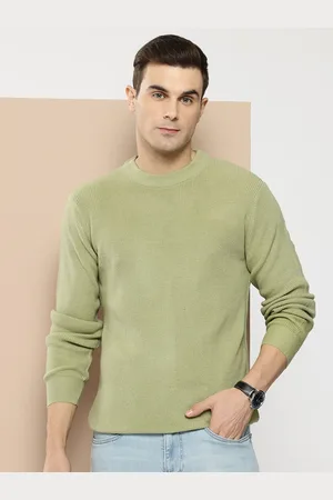 Invictus Men Ribbed Acrylic Pullover
