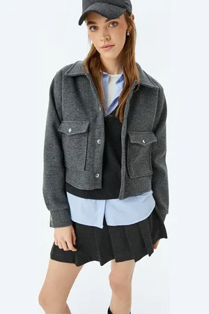 Koton Women Front-Open Sweatshirt
