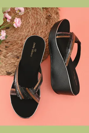 Pelle Albero Women PU Wedge Heel Sandals
