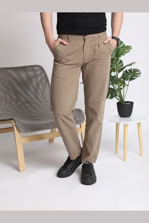 IVOC Men Relaxed Loose Fit Chinos Trousers
