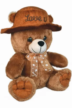 Ultra Kids Brown Cap Teddy Soft Toy