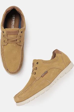 Woodland Men Leather Derbys