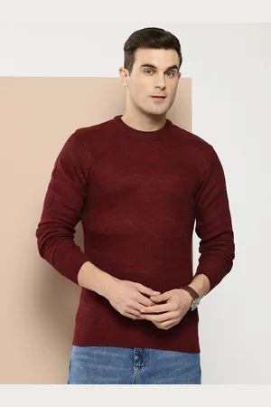 Invictus Men Ribbed Acrylic Pullover