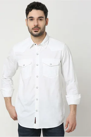 SPYKAR Men Slim Fit Opaque Casual Shirt