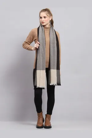 Monte Carlo Women Woven Design Stole