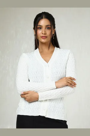 Soch Women Cable Knit Cardigan