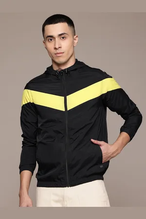 Roadster The Lifestyle Co. Striped Hooded Tailored Jacket