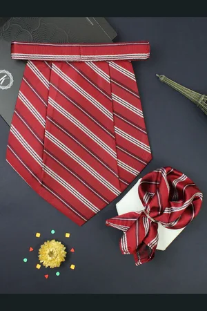 Kavove Men Cravat & Pocket Square set