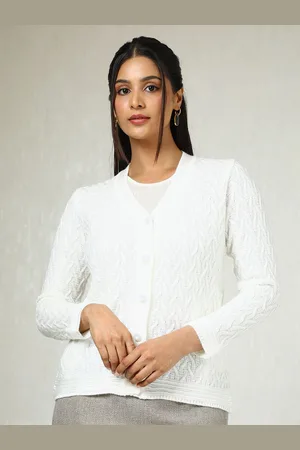 Soch Women Cable Knit Cardigan