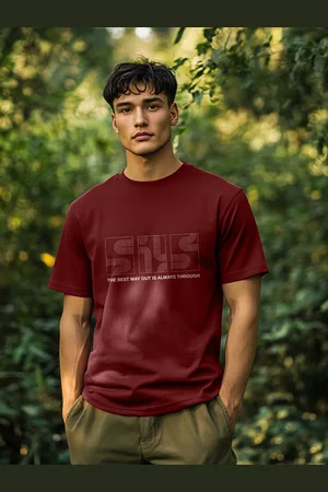 NOBERO Men Printed T-shirt